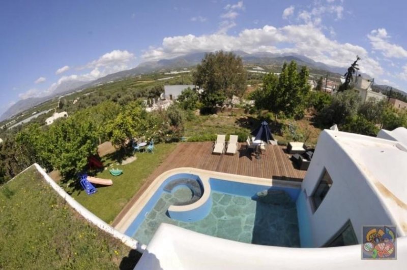 Vori Kreta, Vori, exklusive, extravagante, durchdachte Luxusvilla zu verkaufen Haus kaufen